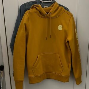 Carhartt Men's Yellow Hoodie